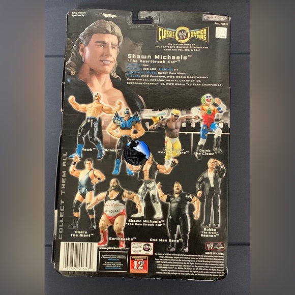 WWE Jakks Classic Superstars Collector Series 6 Shawn Michaels Heartbreak Kid - Picture 7 of 7